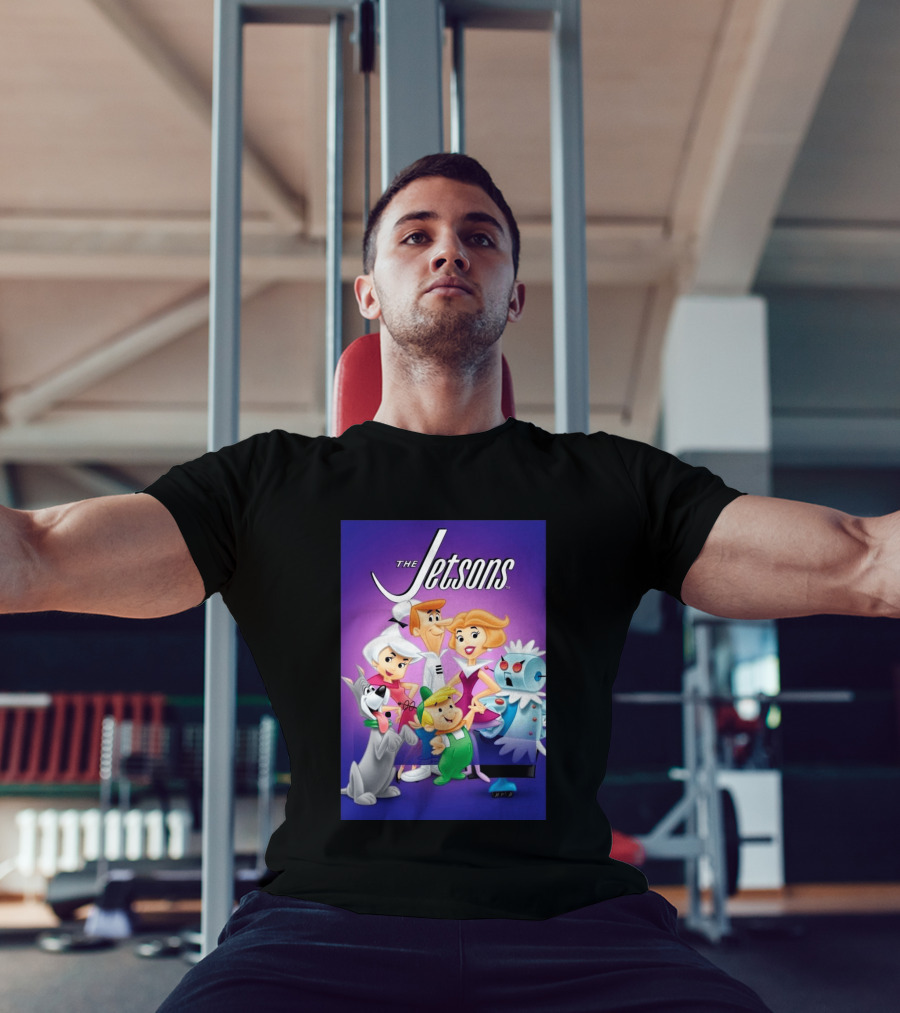 The Jetsons Family 2062 Animation Characters T-Shirt