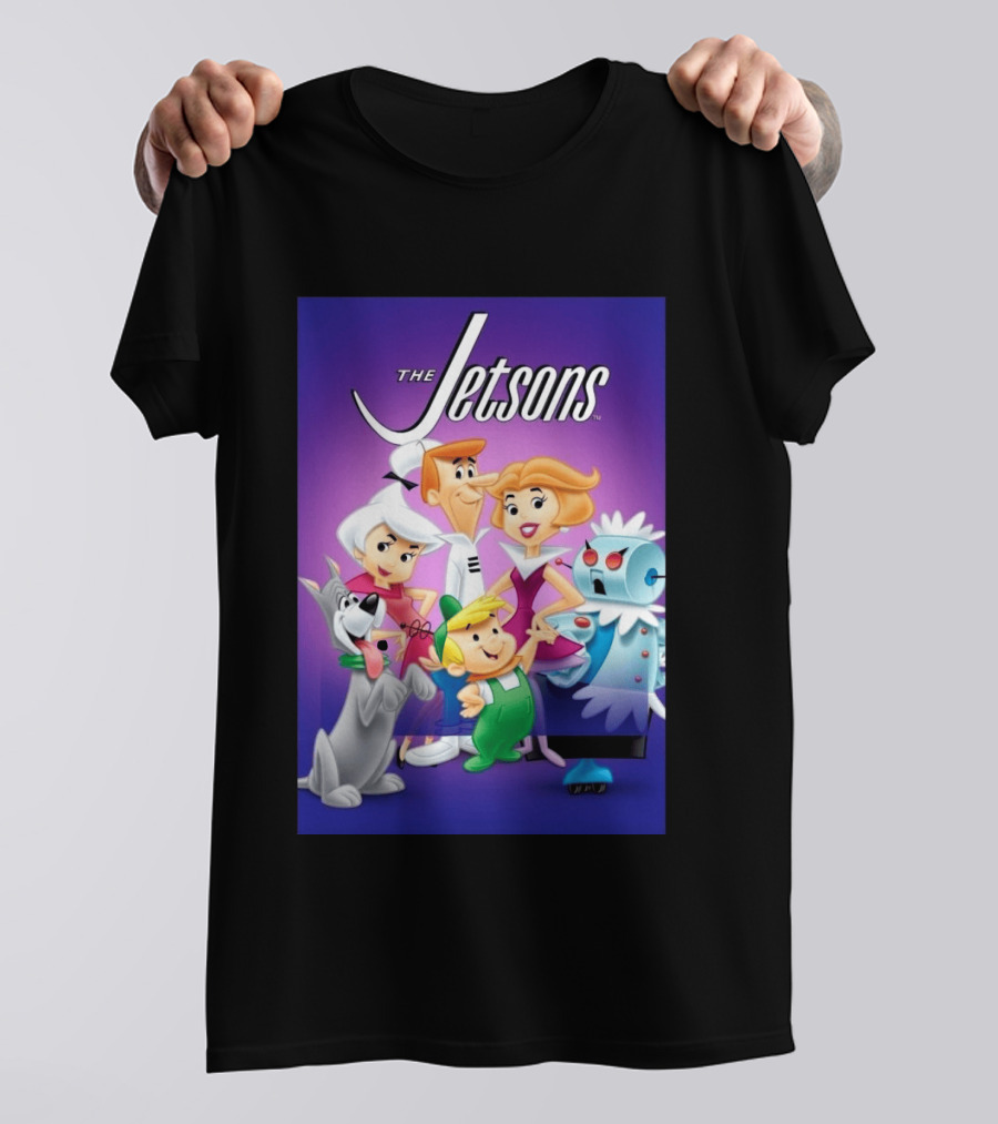 The Jetsons Family 2062 Animation Characters T-Shirt