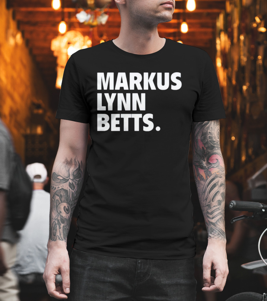 Markus Lynn Betts Los Angeles Dodgers Baseball T-Shirt