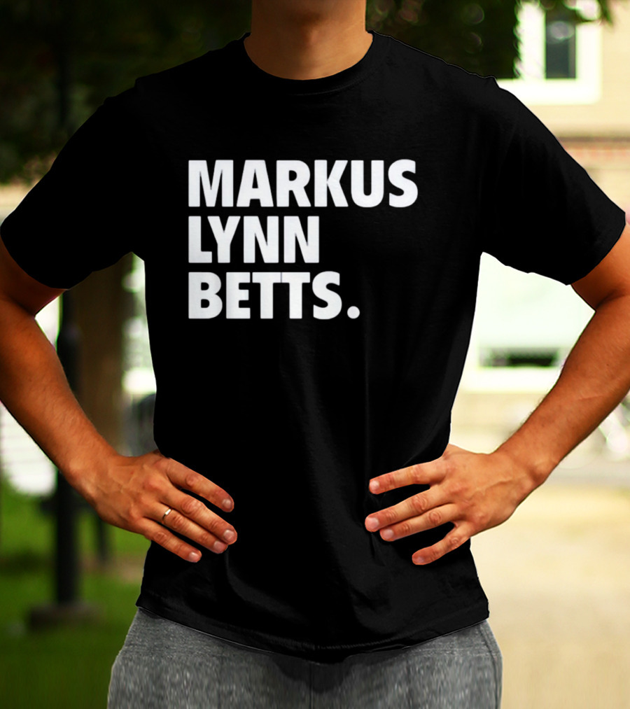 Markus Lynn Betts Los Angeles Dodgers Baseball T-Shirt