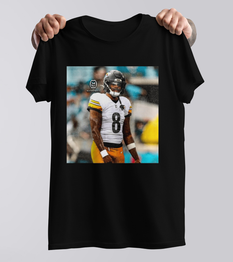 Lamar Jackson MLFootball 2026 Number 8 Football Player T-Shirt