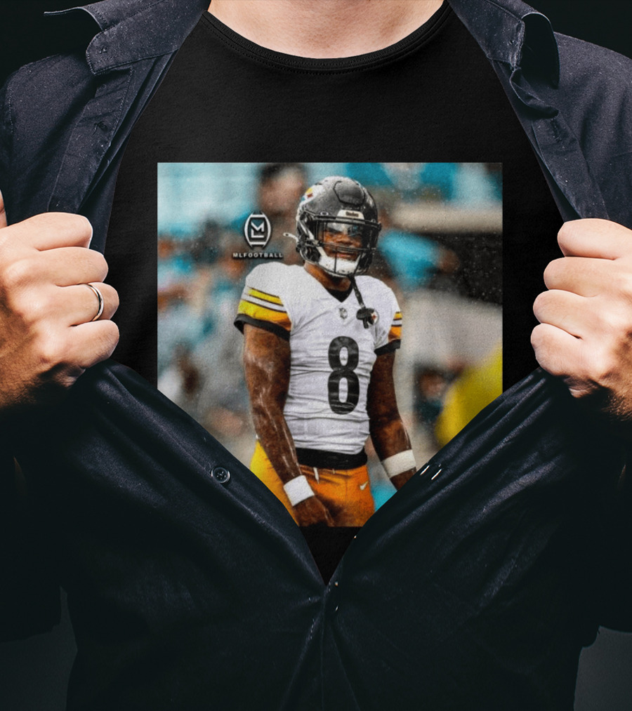 Lamar Jackson MLFootball 2026 Number 8 Football Player T-Shirt