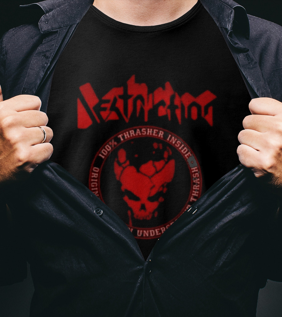 Destruction Thrasher 100% Underground German Thrash T-Shirt