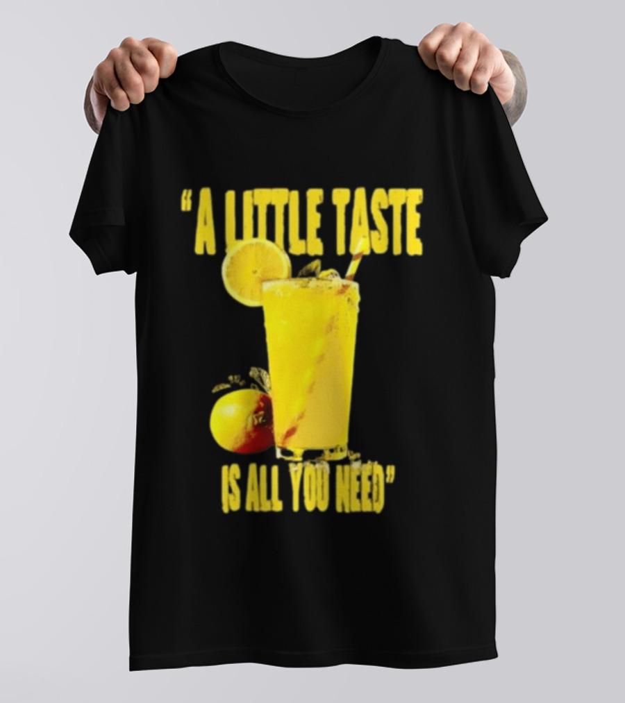 Louis Lemonade Tour 2025 A Little Taste Is All You Need Long Sleeve T-Shirt
