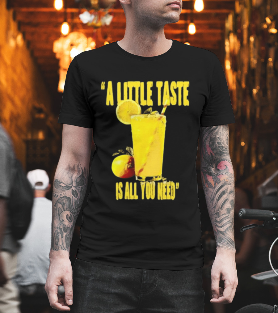Louis Lemonade Tour 2025 A Little Taste Is All You Need Long Sleeve T-Shirt