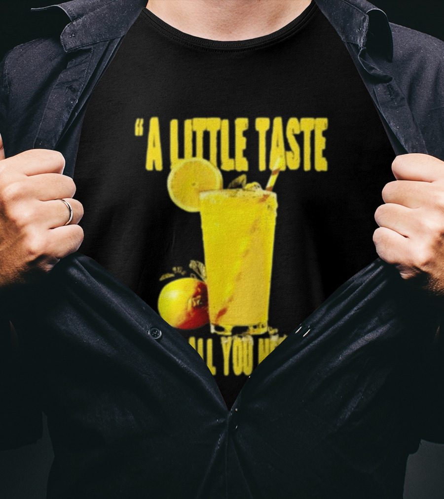 Louis Lemonade Tour 2025 A Little Taste Is All You Need Long Sleeve T-Shirt