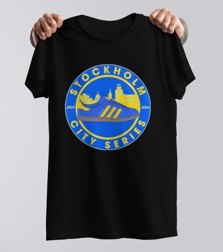 Stockholm City Series Adidas Sneaker 2014 Skyline T-Shirt