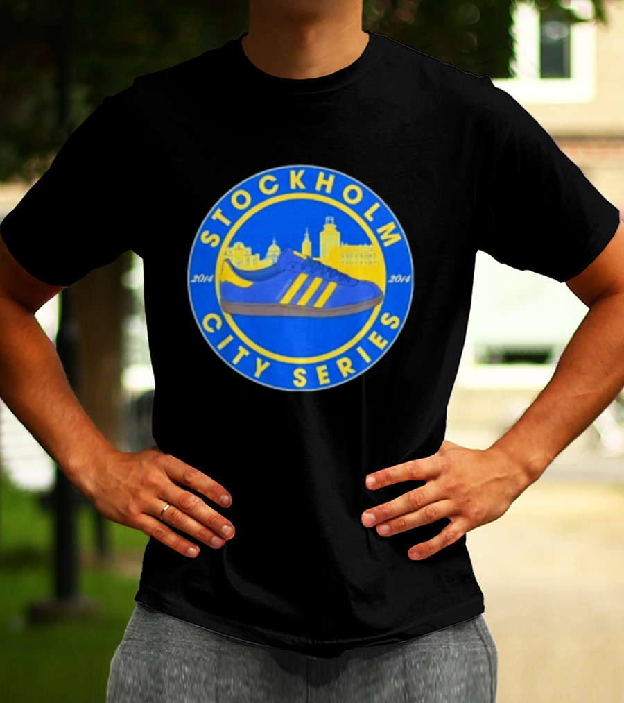 Stockholm City Series Adidas Sneaker 2014 Skyline T-Shirt