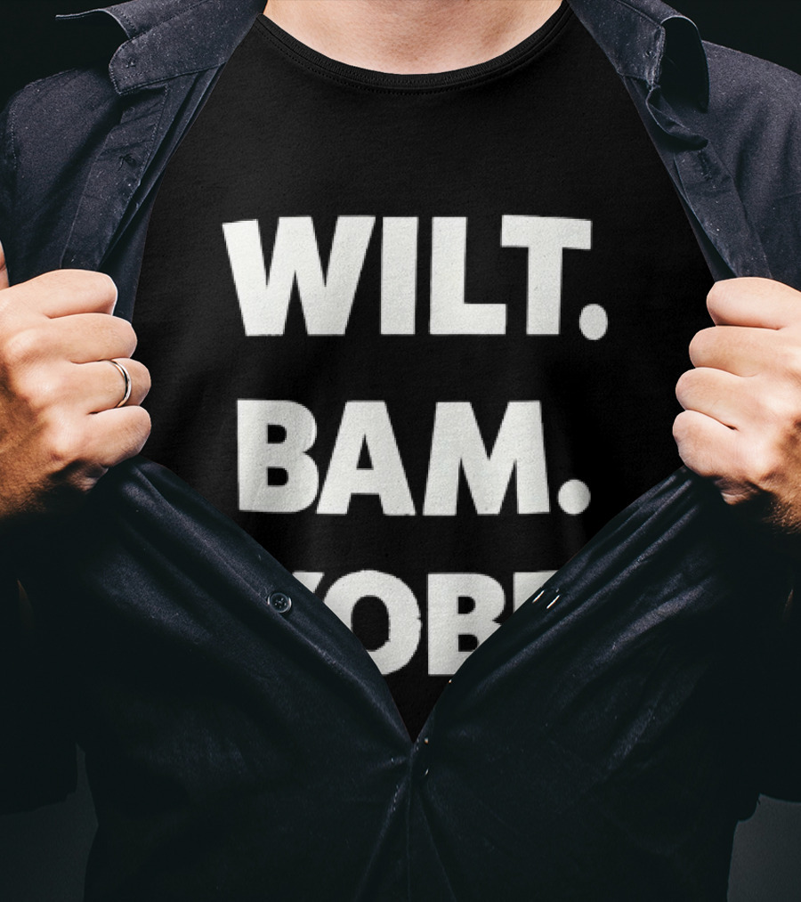 Wilt Chamberlain Bam Adebayo Kobe Bryant T-Shirt