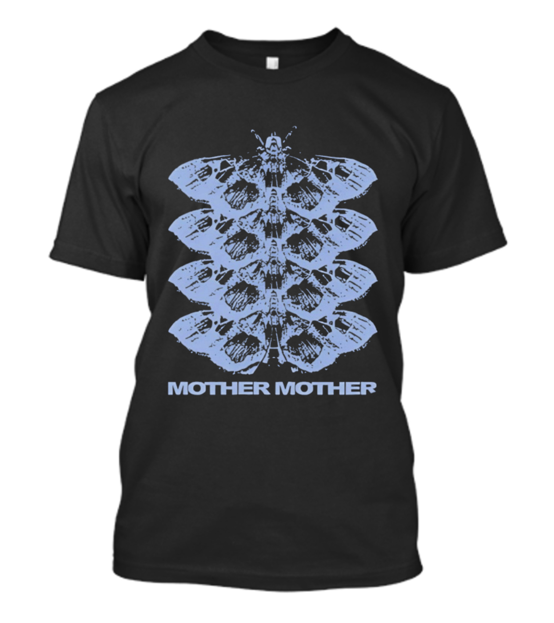 Mother Mother Moth Stack Indie Rock Band T-Shirt