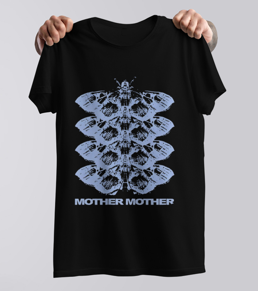 Mother Mother Moth Stack Indie Rock Band T-Shirt