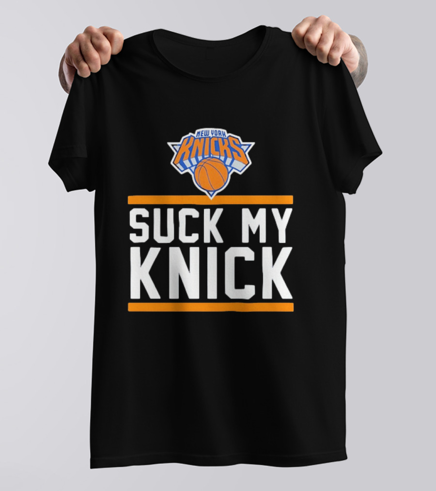 New York Knicks Suck My Knick NBA Basketball T-Shirt