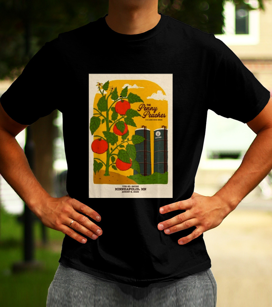 Penny Peaches With Loose Rope Series 7th Street Entry Minneapolis MN August 8 2026 T-Shirt