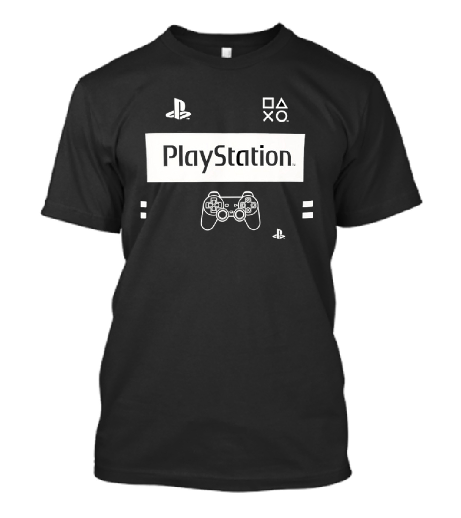 PlayStation Classic Icons Controller Gaming T-Shirt