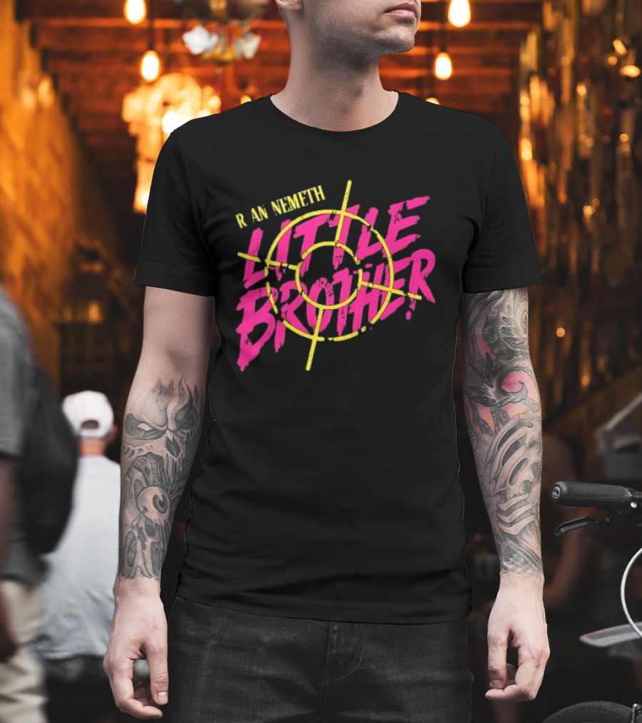 Ryan Nemeth Little Brother Target Wrestling AEW T-Shirt