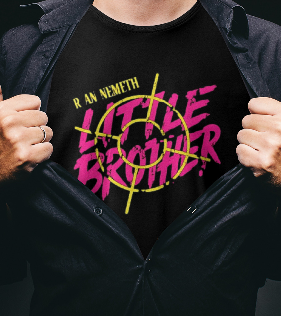 Ryan Nemeth Little Brother Target Wrestling AEW T-Shirt