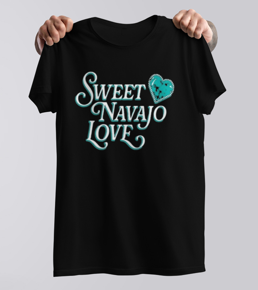 Sweet Navajo Love Heart T-Shirt