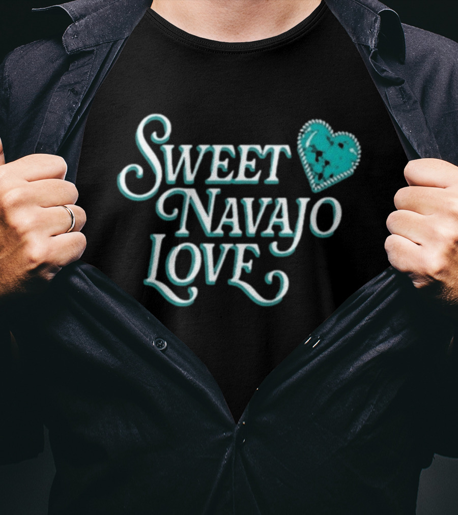 Sweet Navajo Love Heart T-Shirt