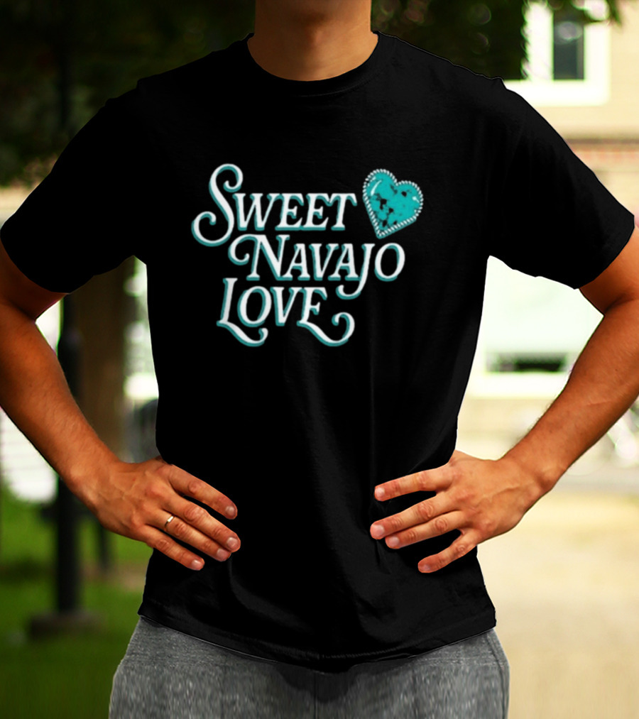 Sweet Navajo Love Heart T-Shirt