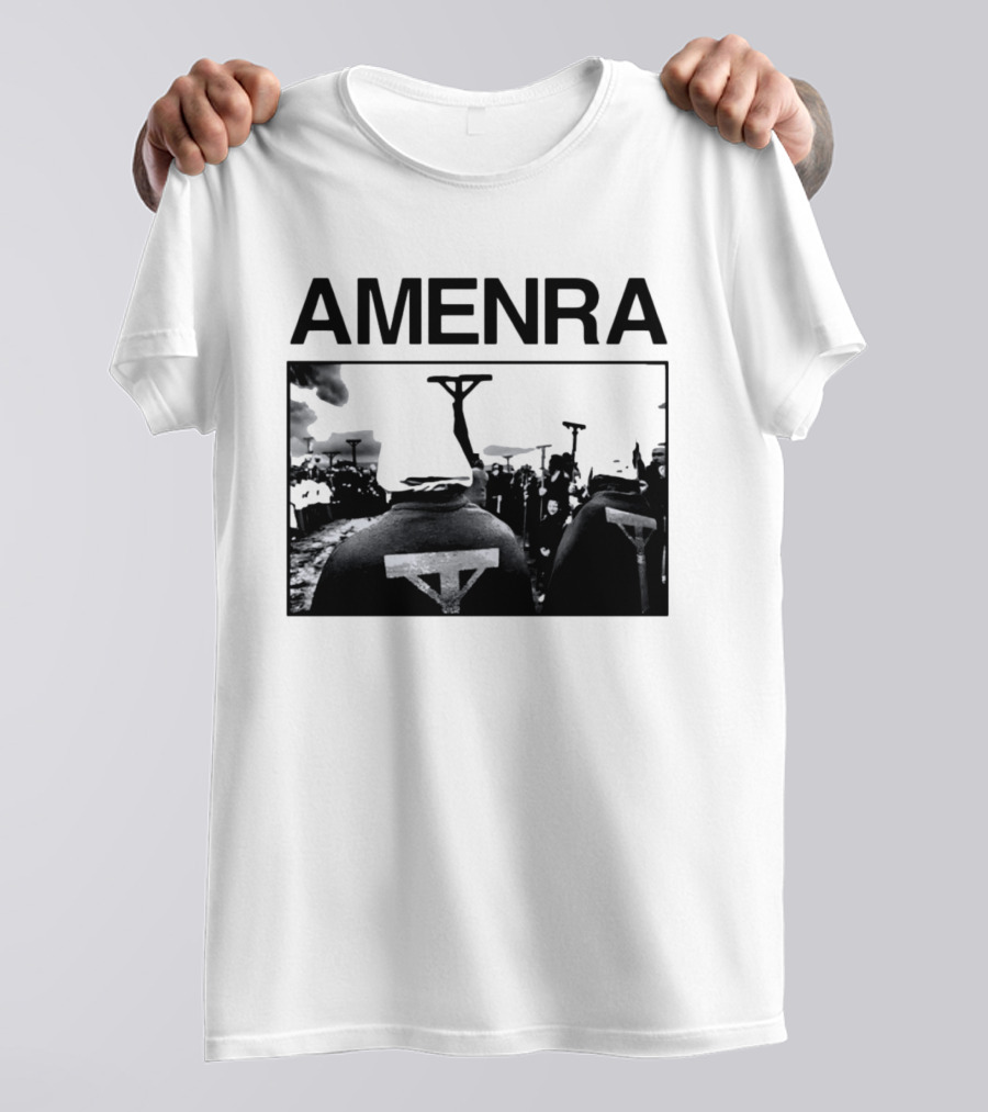 Amenra Ik Vond Je In De Ogen Van Mijn Medemens Crucifix T-Shirt
