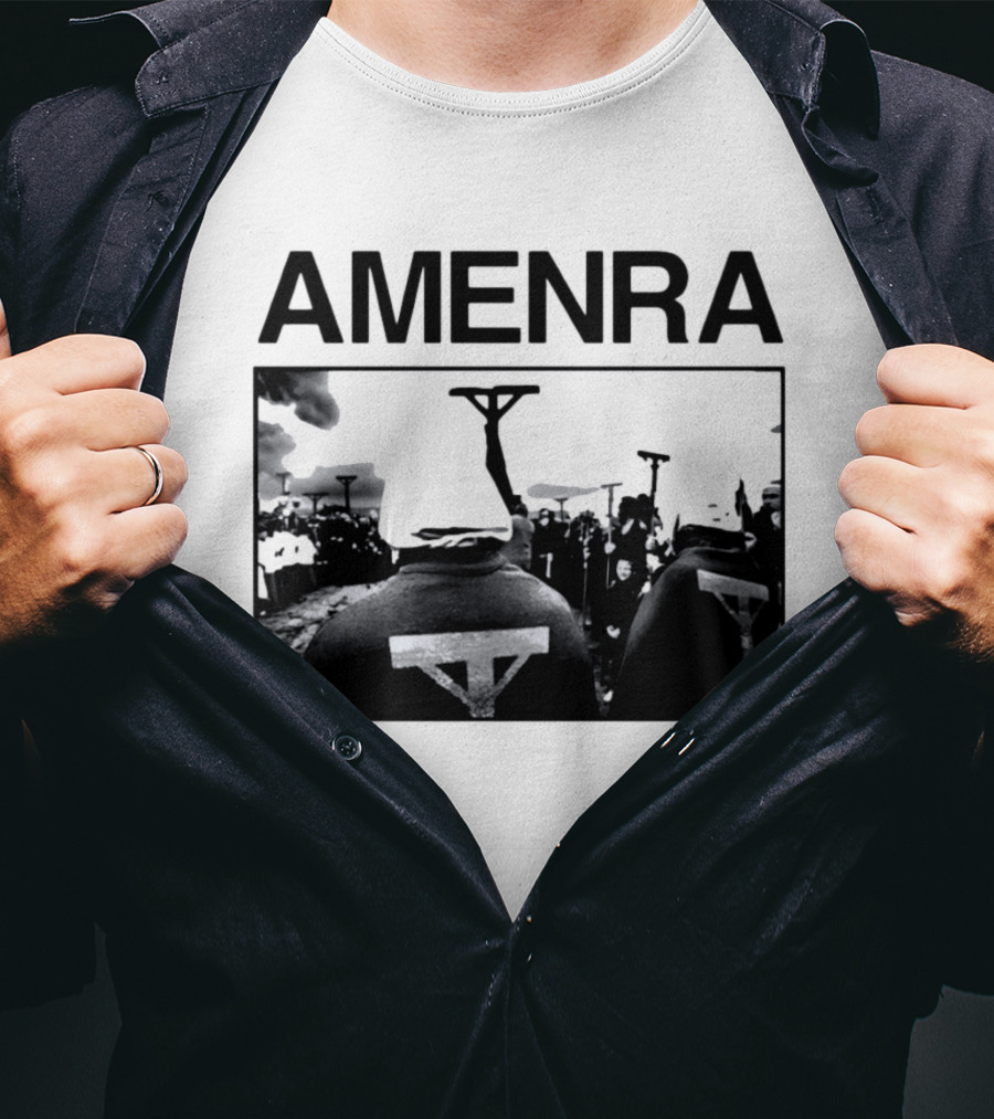 Amenra Ik Vond Je In De Ogen Van Mijn Medemens Crucifix T-Shirt