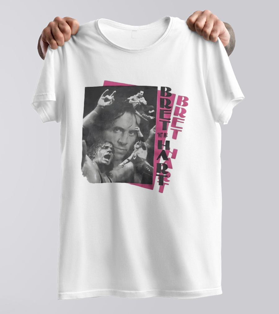 Bret Hit Man Hart WWF Wrestling Legend T-Shirt
