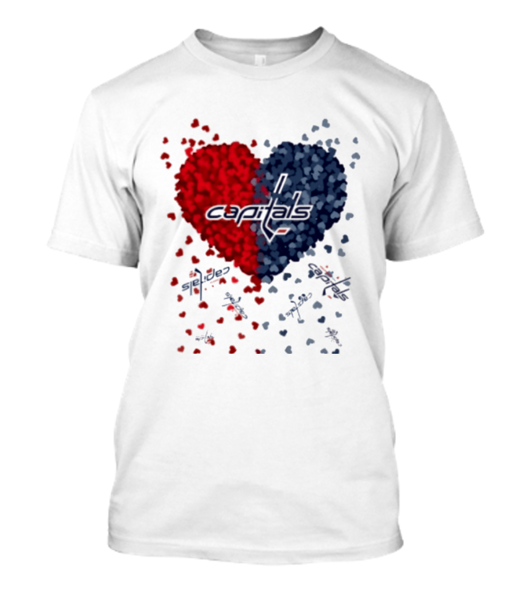 Original Capitals Heart Washington Hockey NHL 2026 T-Shirt