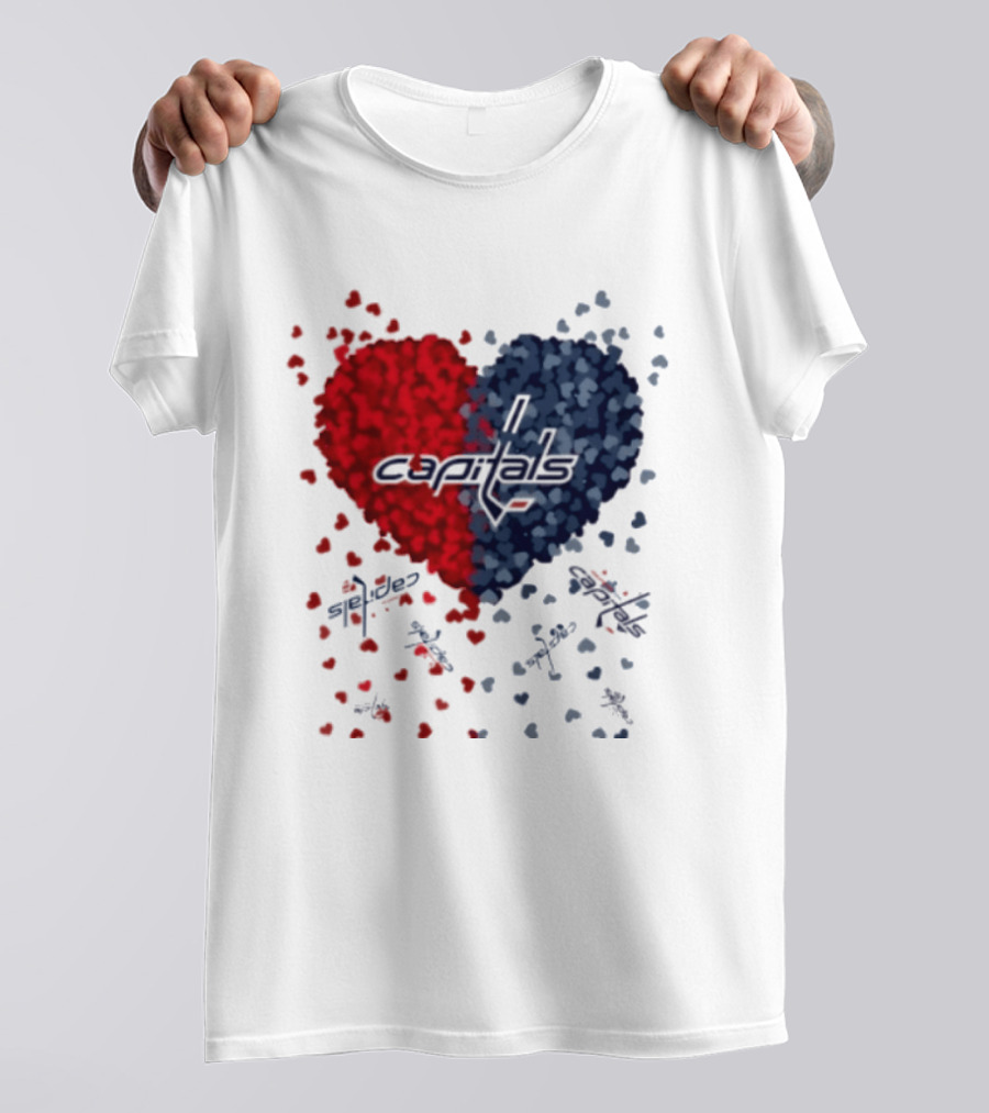 Original Capitals Heart Washington Hockey NHL 2026 T-Shirt