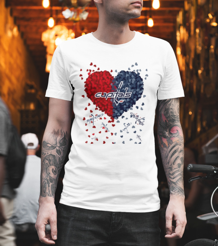 Original Capitals Heart Washington Hockey NHL 2026 T-Shirt