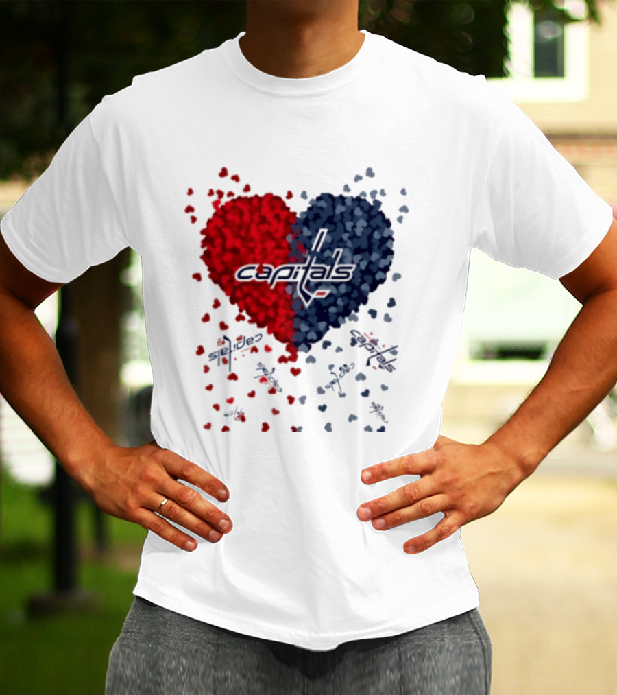 Original Capitals Heart Washington Hockey NHL 2026 T-Shirt