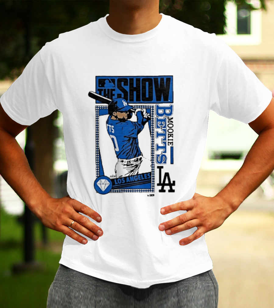 The Show Mookie Betts Los Angeles Dodgers MLB Baseball LA T-Shirt