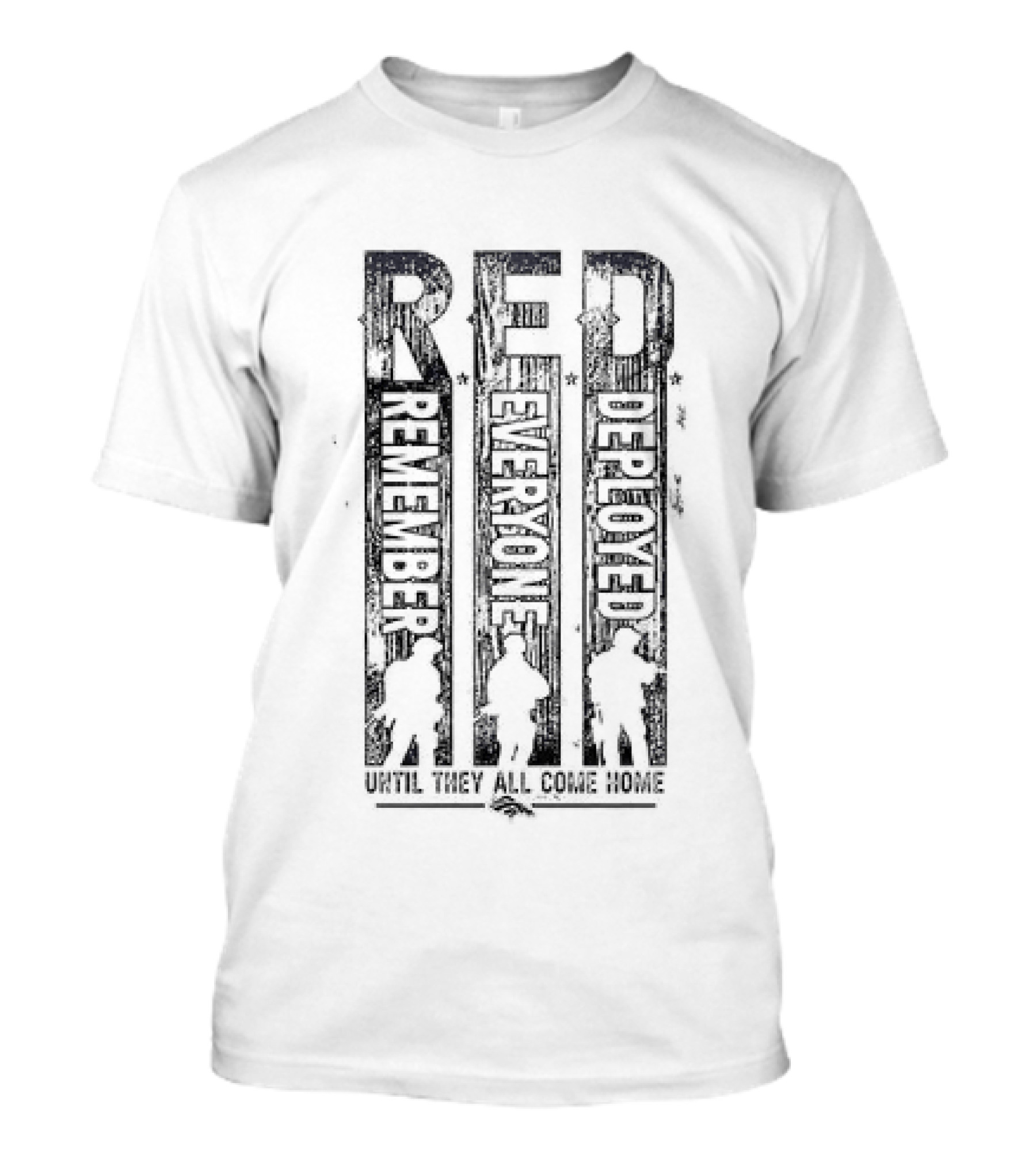 Denver Broncos Remember Everyone Deployed Red Friday T-Shirt