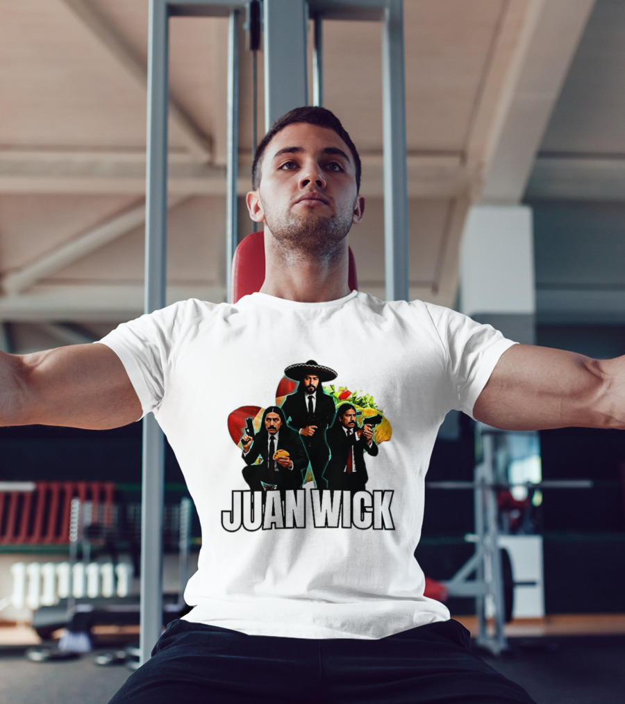 Juan Wick John Wick Taco Sombrero Mexican T-Shirt