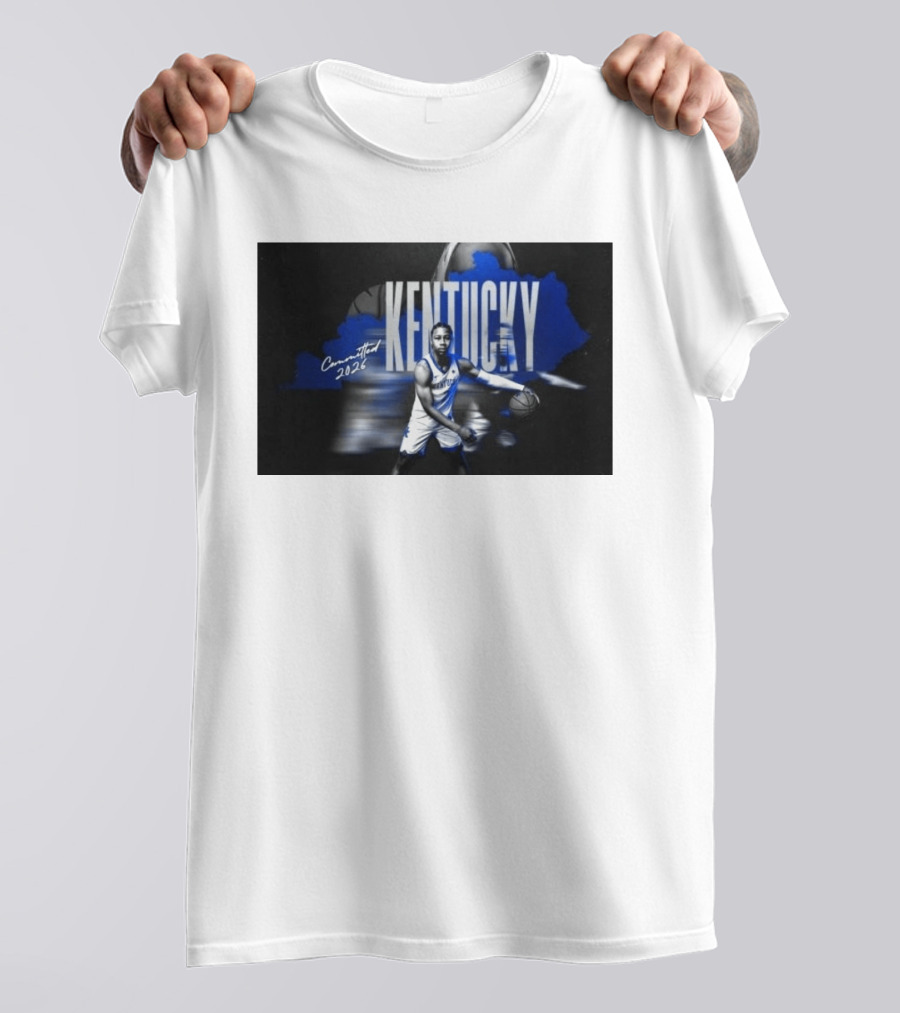 Kentucky Wildcats Committed 2026 Mason Williams Basketball Hype T-Shirt