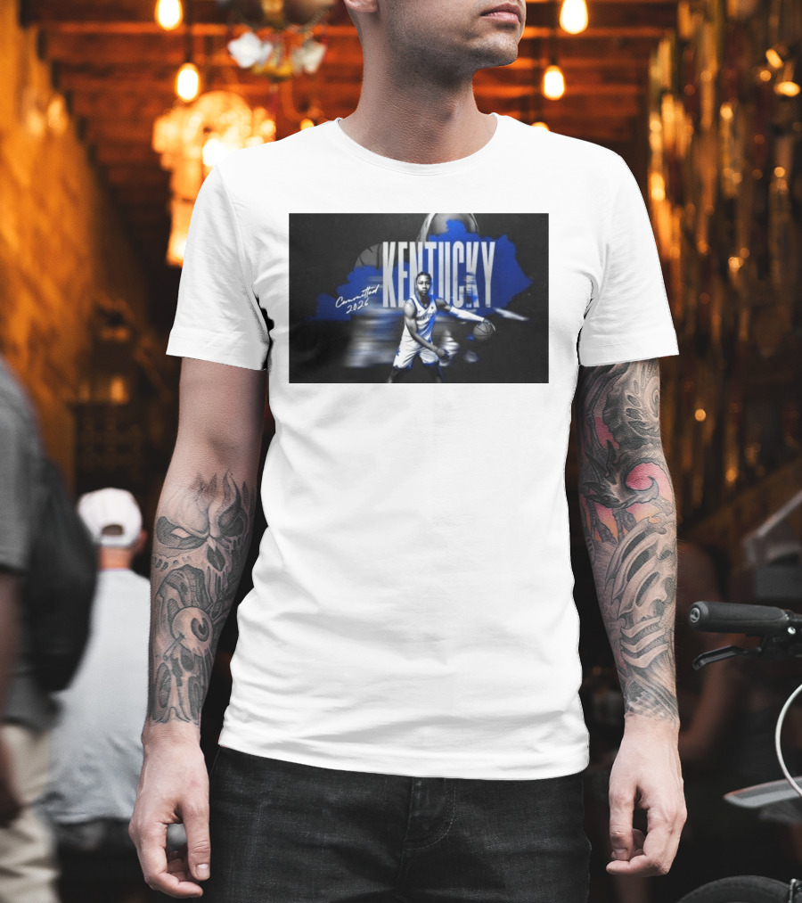 Kentucky Wildcats Committed 2026 Mason Williams Basketball Hype T-Shirt