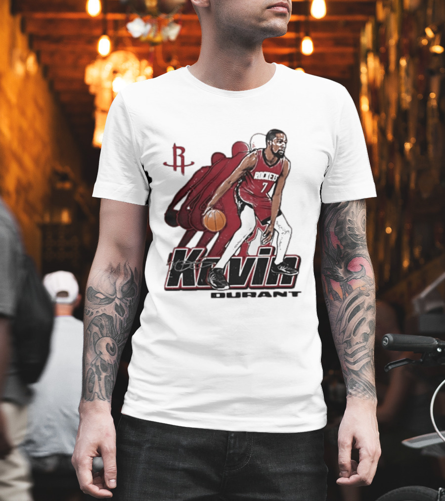 Kevin Durant Houston Rockets 7 Basketball Vibe T-Shirt