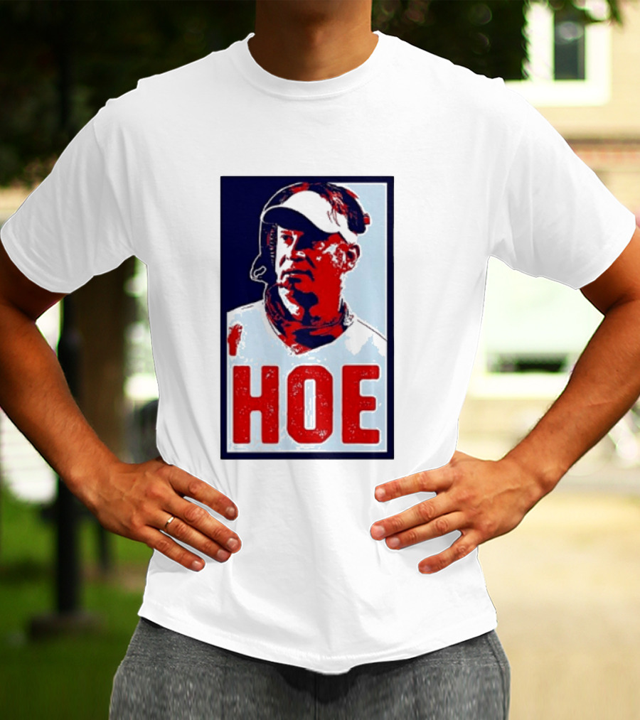 Lane Kiffin Hoe Red Blue Artistic T-Shirt