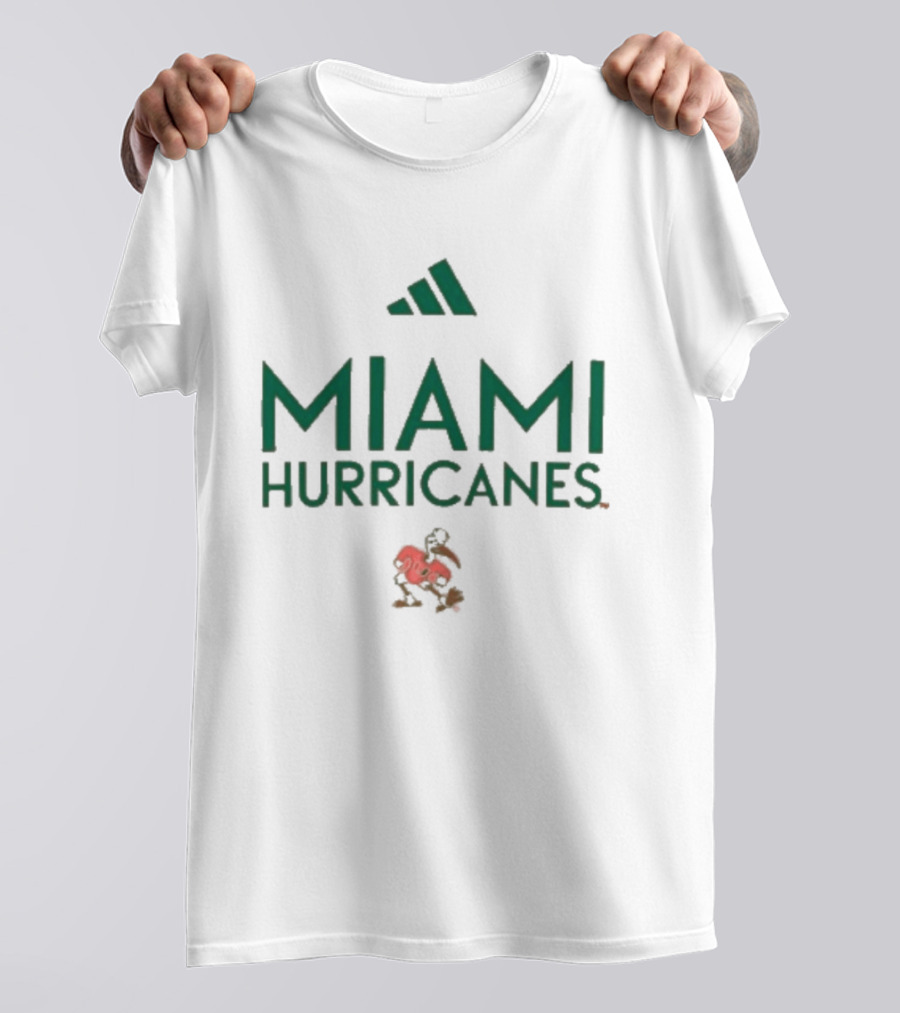 Miami Hurricanes Adidas T-Shirt