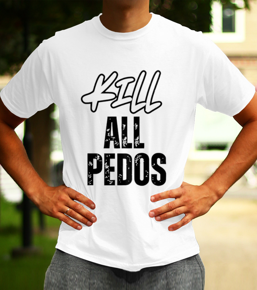 No Mercy For Pedos Distressed Justice Activism Homelander T-Shirt