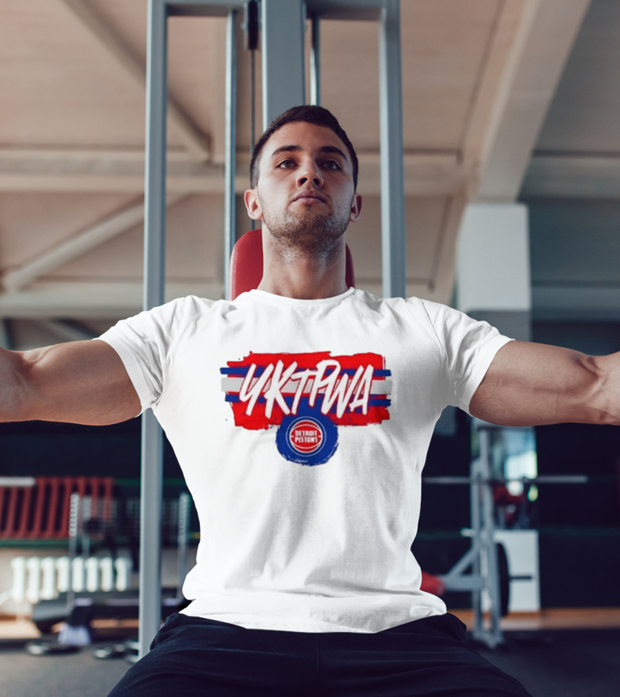 Yktpwa Detroit Pistons Celebration T-Shirt