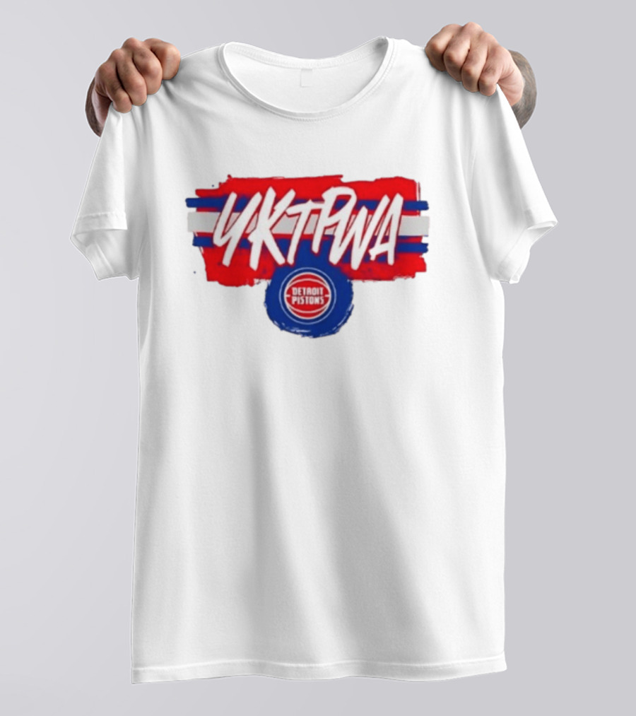 Yktpwa Detroit Pistons Celebration T-Shirt