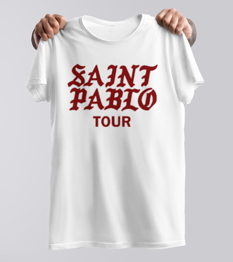 Saint Pablo Tour Official Merchandising T-Shirt