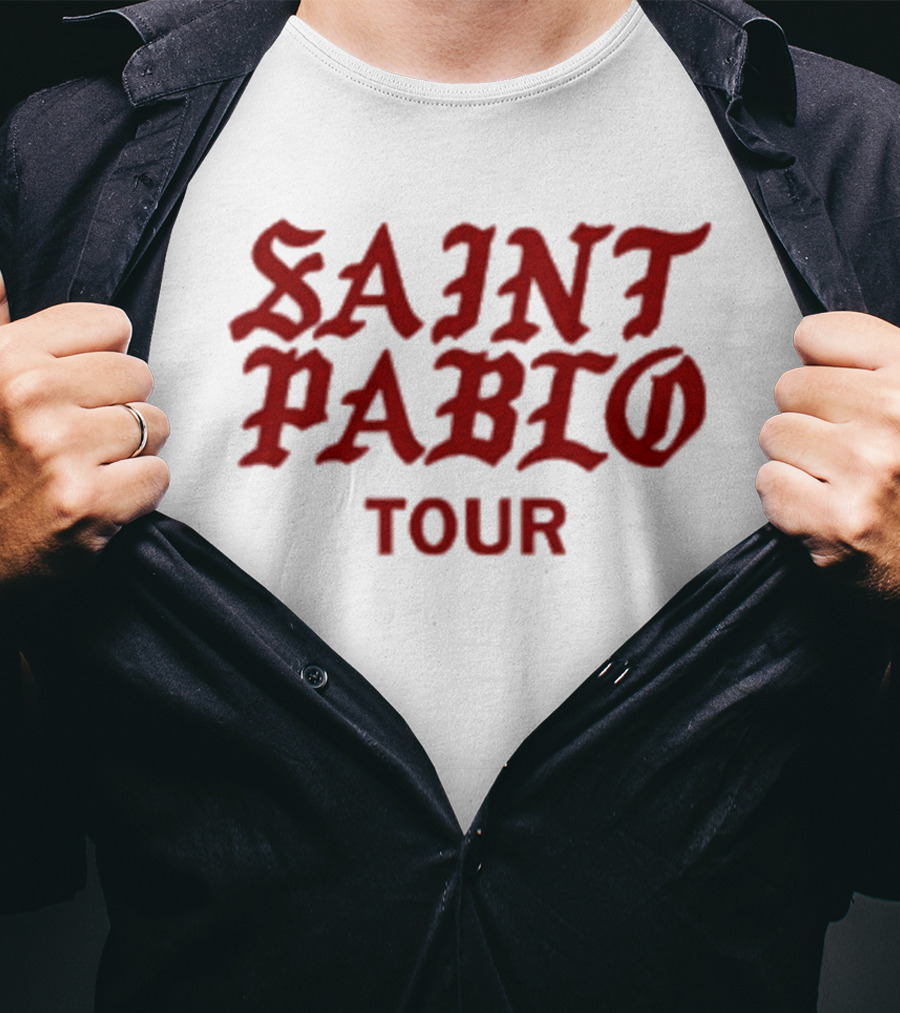 Saint Pablo Tour Official Merchandising T-Shirt