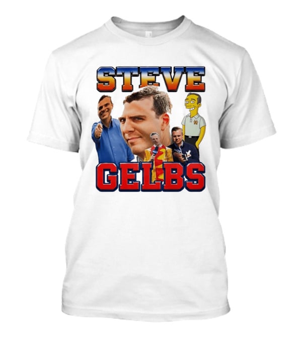 STEVE GELBS SNY Mets Broadcaster Sports Reporter T-Shirt