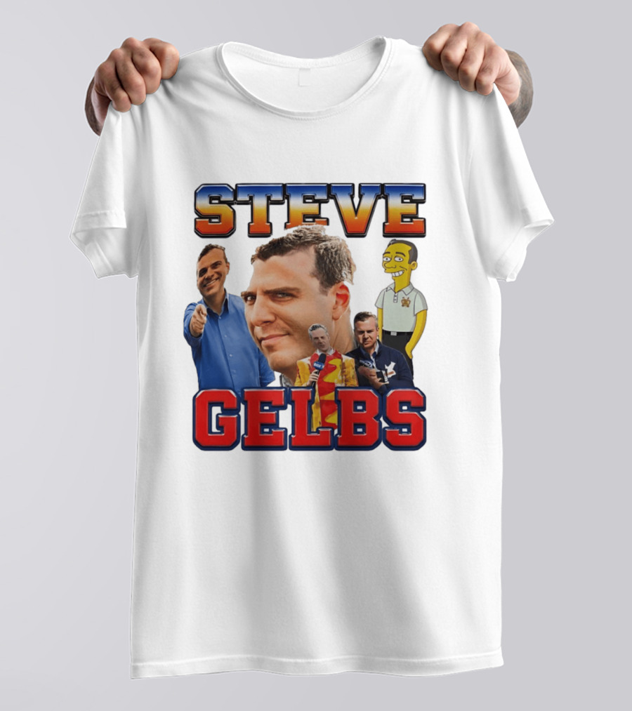 STEVE GELBS SNY Mets Broadcaster Sports Reporter T-Shirt