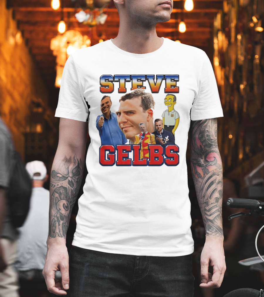 STEVE GELBS SNY Mets Broadcaster Sports Reporter T-Shirt