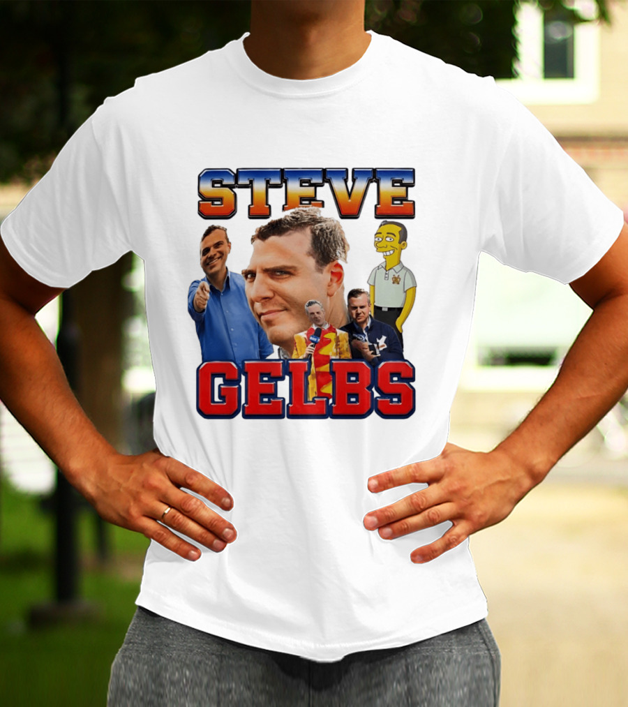 STEVE GELBS SNY Mets Broadcaster Sports Reporter T-Shirt