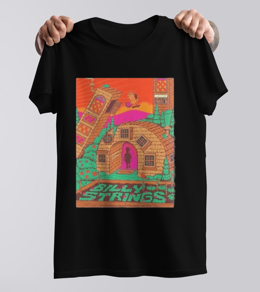 Billy Strings Fishers IN 2026 Night 3 Live August 8 Event Center T-Shirt