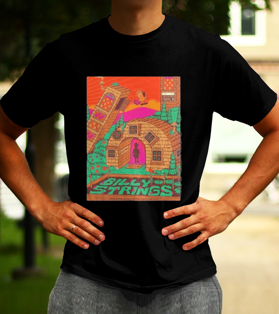 Billy Strings Fishers IN 2026 Night 3 Live August 8 Event Center T-Shirt