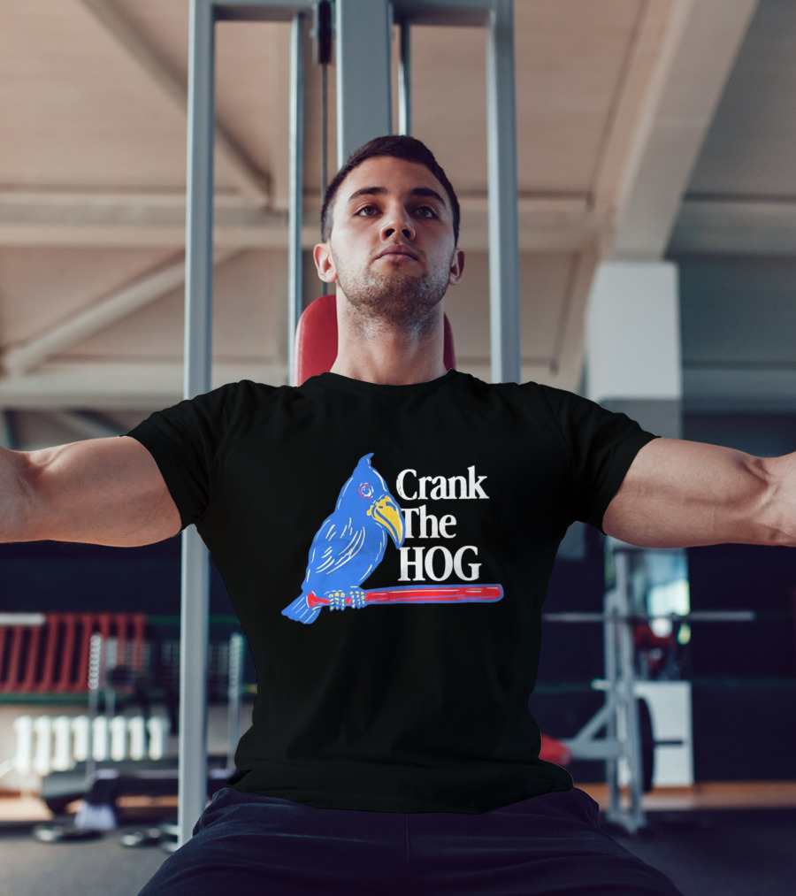 Crank The Hog Villanova Wildcats Basketball Jay Wright NCAA Sports T-Shirt